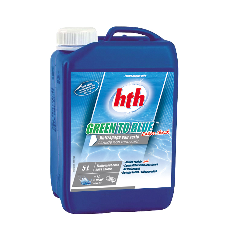 HTH Green to blue extra shock 5L 