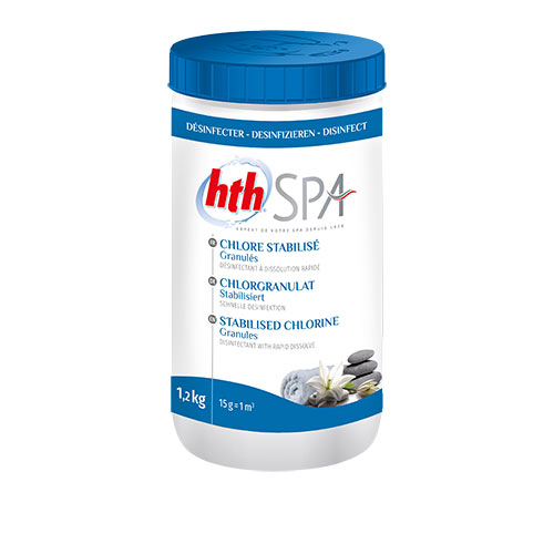 hth spa chlore stabilise granules