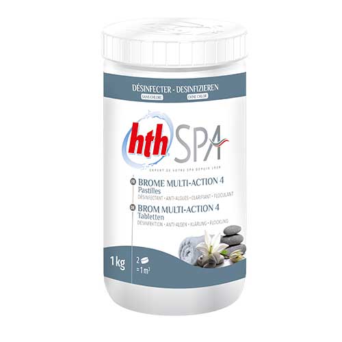 hth spa brome régulier multifonctionsans chlore actif