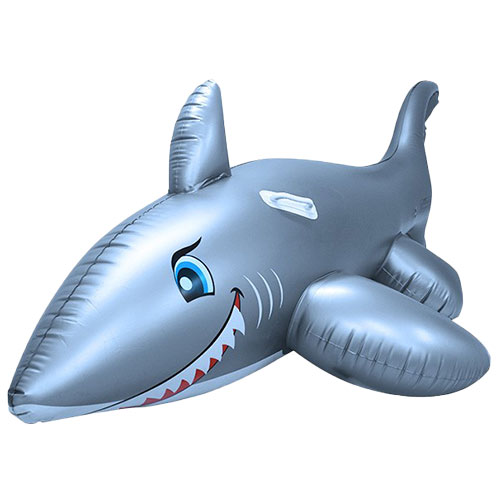 bouée gonflable amusante requin