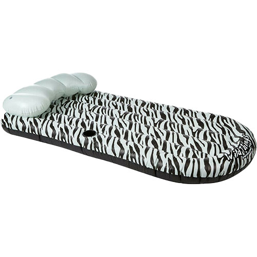 Matelas gonfable de piscine zèbre