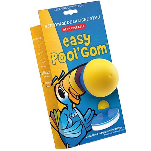 Gomme de nettoyage ligne d'eau rechargeable - easy poolgom Toucan