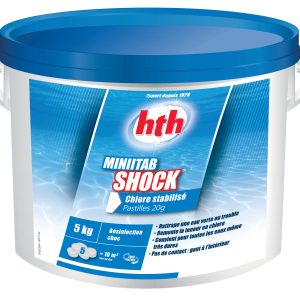 HTH Minitab Fizzy pastilles chlore stabilisé pour petites piscines