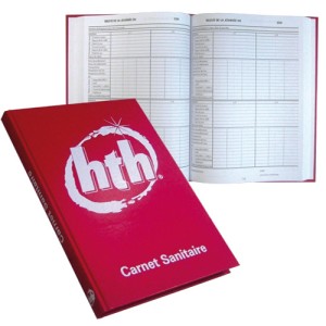 Produits Matériels Piscines - CARNET SANITAIRE 370 PAGES hth® - ARS 