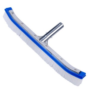 Produits Matériels Piscines - Brosse de paroi fil nylon 18 cm type Série 6  