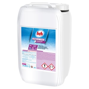 Produits Matériels Piscines - FILTERWASH 20L hth® - nettoyant filtre 