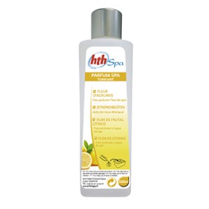 Produits Matériels Piscines - Spa Parfum Tonifiant hth® - FLEUR D'AGRUMES 200ml   