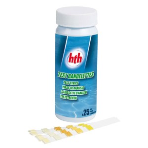 Produits Matériels Piscines - hth Test d'analyse bandelettes 6 paramètres x25  