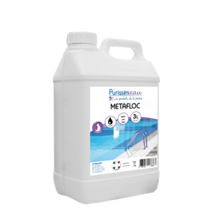 Produits Matériels Piscines - Purissimeau METAFLOC 3L - Séquestrant métaux  