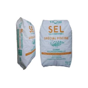 Produits Matériels Piscines - Sel comprimés  sac de 25kg - traitement au sel 