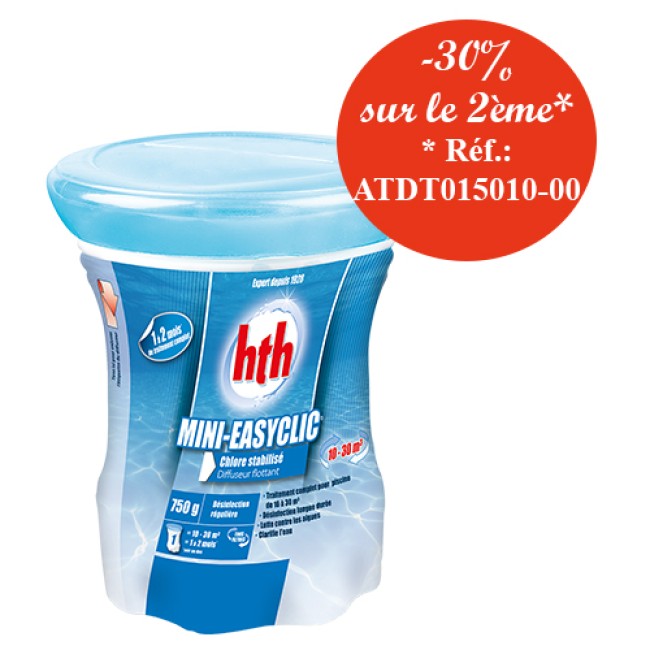 MINI-EASYCLIC hth® Lot de 2 - traitement complet