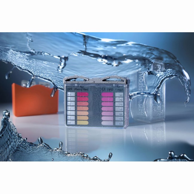 Trousse d'analyse Pooltester chlore - pH