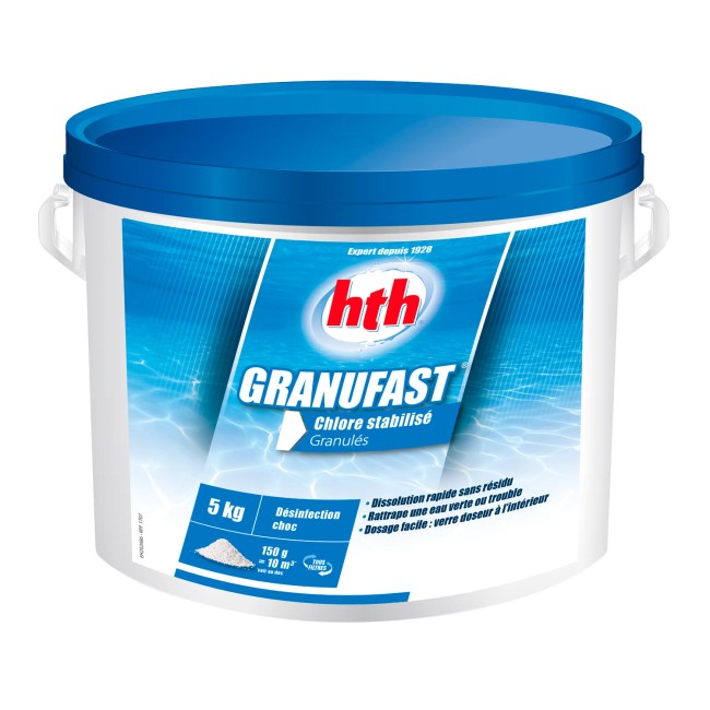 hth® GRANUFAST 5KG- désinfection choc 