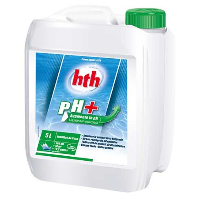 pH PLUS liquide 10L hth® - augmentation du pH