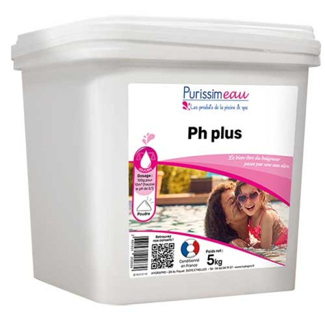 Purissimeau pH PLUS poudre 5KG- augmentation du pH